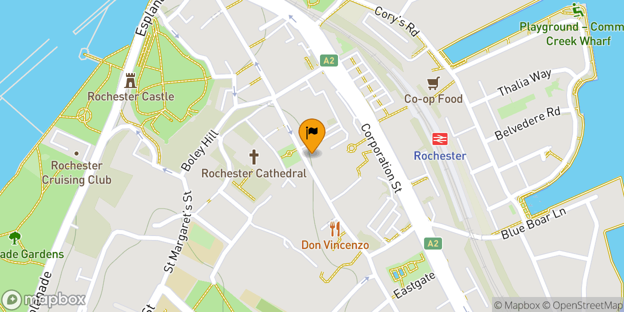 Map of The Gordon House Hotel