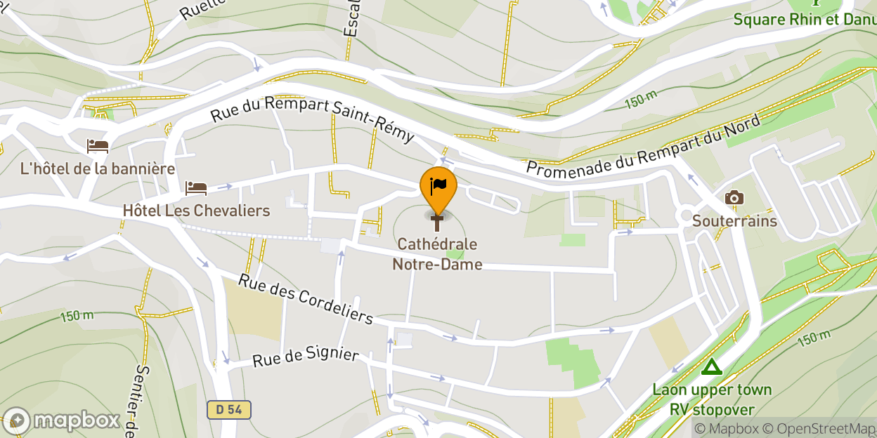 Map of Cathédrale Notre-Dame