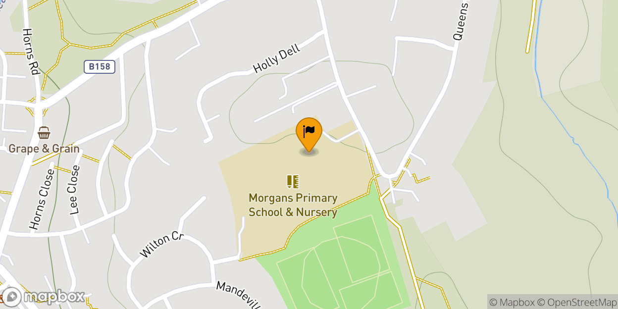Map of Morgan's JMI School