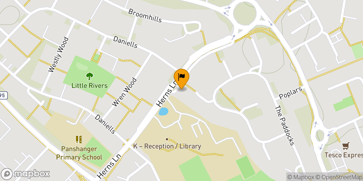 Map of Ridgeway Academy