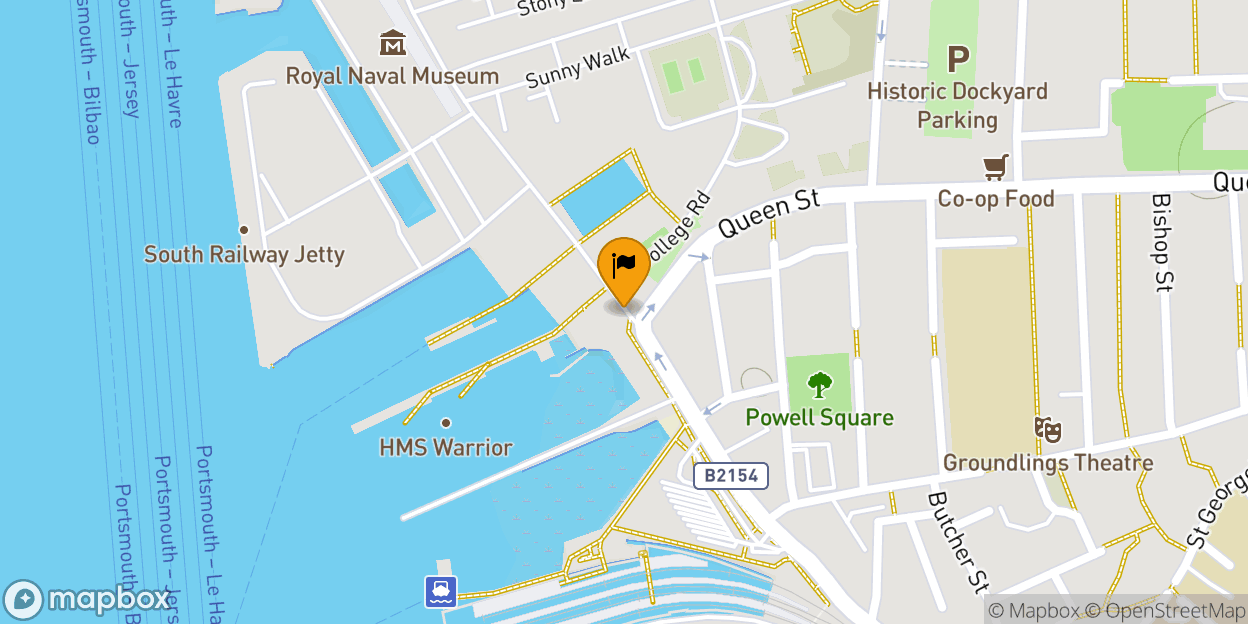 Map of Portsmouth Historic Dockyard
